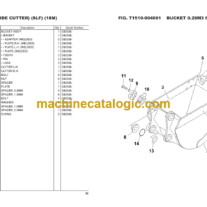 Komatsu PC200-8 PC200LC-8 15M and 18M Hydraulic Excavator Parts Book Operation Manual