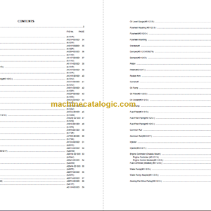 Komatsu PC70-8 Hydraulic Excavator Parts Book