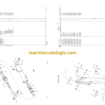 Komatsu PC40-6F Hydraulic Excavator Parts Book