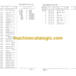 Komatsu FB10 14 15 18-5 L H H1 Forklift Truck Parts Book