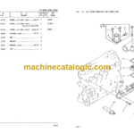 Komatsu 6D95L Diesel Engine Parts Book