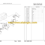 Komatsu S6D125-1 SN 73974- UP Parts Book