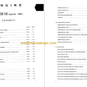 Komatsu D68E-1 D68P-1 Swamp Bulldozer Parts Book