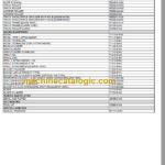 Komatsu PC71-7 Hydraulic Excavator Parts Book
