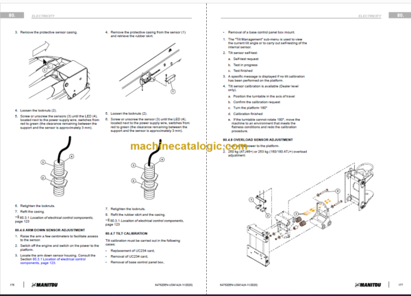 Manitou 160 ATJ ST5 S2 SERVICE MANUAL