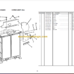 Komatsu PC71-7 Hydraulic Excavator Parts Book