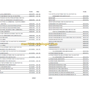 Komatsu HD785-7 Dump Truck Parts Book