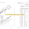 Komatsu 6D95L Diesel Engine Parts Book Serial No 19027 and up