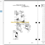 Komatsu D66S-1 Crawler Loader Parts Book