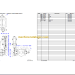 Komatsu HD785-7 Dump Truck Parts Book