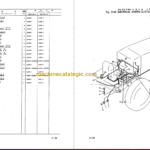 Komatsu GD605A-2 GD655A-2 Motor Grader Parts Book