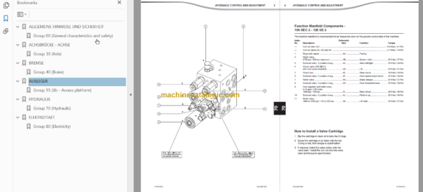 Manitou 120 SE 2 REPAIR MANUAL