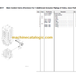 Komatsu PC70-8 Hydraulic Excavator Parts Book