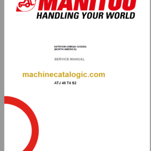 Manitou ATJ 46 T4 S2 SERVICE MANUAL