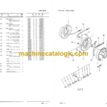 Komatsu FG20 FG23 FG25 FG28 FG30-11 Parts Book