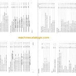 Komatsu GD825A-1 Motor Grader Parts Book