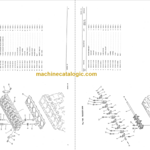 Komatsu PC150HD-3K Hydraulic Excavator Parts Book