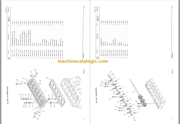 Komatsu PC150HD-3K Hydraulic Excavator Parts Book