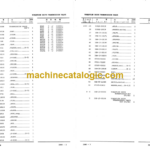 Komatsu FG20 FG23 FG25 FG28 FG30-11 Parts Book