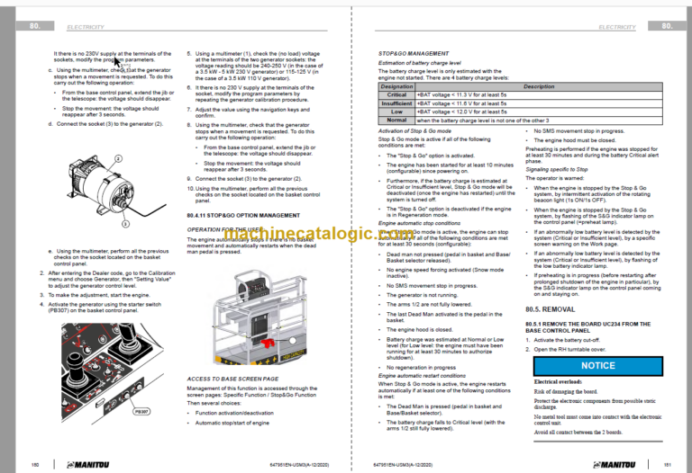 Manitou ATJ 46 T4 S2 SERVICE MANUAL