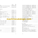 Komatsu PC200-6 EXCEL PC200LC-6 EXCEL Parts Book
