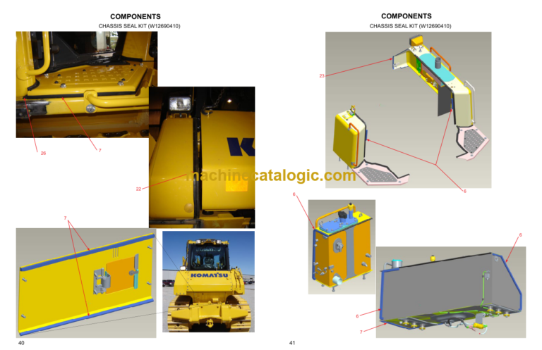 Komatsu D65-17 Product Catalog