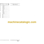 Komatsu FB20M-2 Forklift Truckt Parts Book