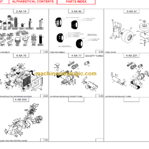 Manitou TMT320 FL HT PARTS MANUAL