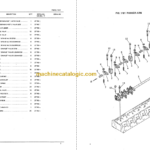 Komatsu PC180LC-3 PC180LLC-3 Hydraulic Excavator Parts Book