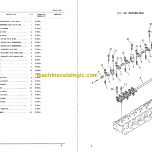 Komatsu PC180LC-3 PC180LLC-3 Hydraulic Excavator Parts Book