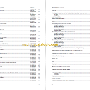 Komatsu PC200-8M0 SAA6D107E-1N Parts Book