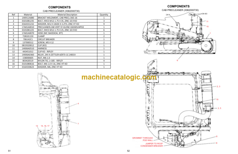 Komatsu D65-17 Product Catalog