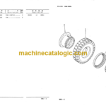 Komatsu FB20M-2 Forklift Truckt Parts Book