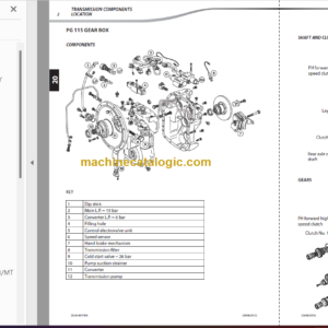 Manitou MT-X 732 SERIE E-E3 Repair Manual