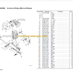 Komatsu PC200-8M0 SAA6D107E-1N Parts Book