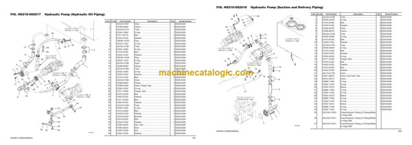 Komatsu WA380-6 Wheel Loader Parts Book