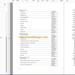 Komatsu PC200-8M0 PC200LC-8M0 KAL SPEC Hydraulic Excavator Parts Book