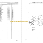 Komatsu GD605A-2 GD655A-2 Motor Grader Parts Book