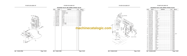 Komatsu PC100F-6 Hydraulic Excavator Parts Catalog