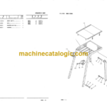 Komatsu FB07 FB09-3 Parts Book