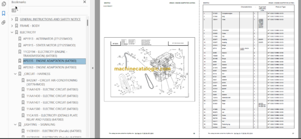 Manitou MT 1030ST Parts Catalogue