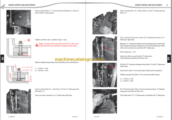 Manitou MT-X 1841A 100P PS SLT LSU ST3A S1 Repair manual