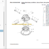 Komatsu PC300-8M0 Hydraulic Excavator Parts Book