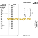 Komatsu PC300-8 Hydraulic Excavator ADDITIONAL FOR 1-ACTUATOR SPEC Parts Book