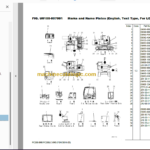 Komatsu PC200-8M0 PC200LC-8M0 KAL SPEC Hydraulic Excavator Parts Book