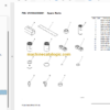 Komatsu PC300-8M0 Hydraulic Excavator Parts Book