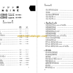 Komatsu D60E-7 D65E-7 Dozer Parts Book