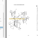 Komatsu D37E-2 D37P-2 Bulldozer Parts Book 1501 and Up