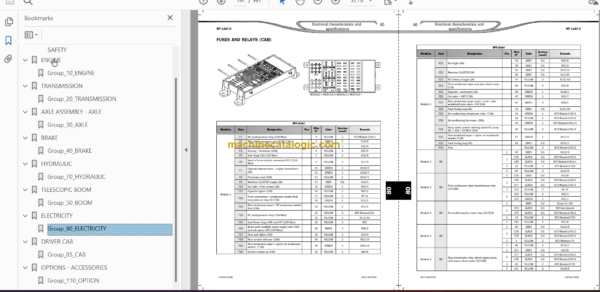 Manitou MT 1440 H-HA PRIVILEGE Repair Manual