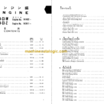 Komatsu GD605A GD655A Parts Book